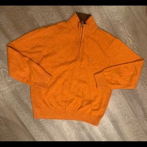 Half zip Tommy Hilfiger Sweater! EUC!